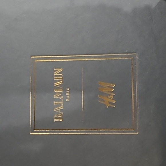 Black scrappy Balmain for H&M - Picture 2 of 7